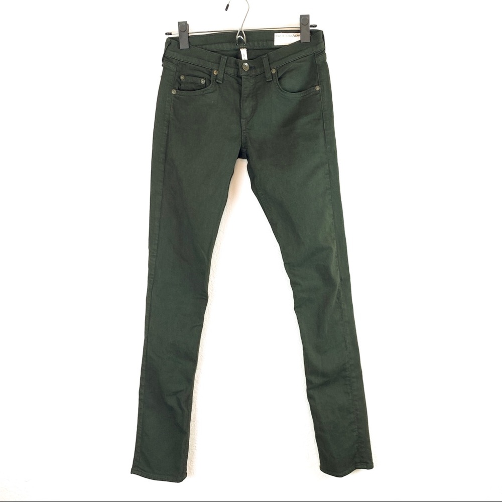[Rag&Bone] ‘The Dre’ olive skinny jeans Size 24